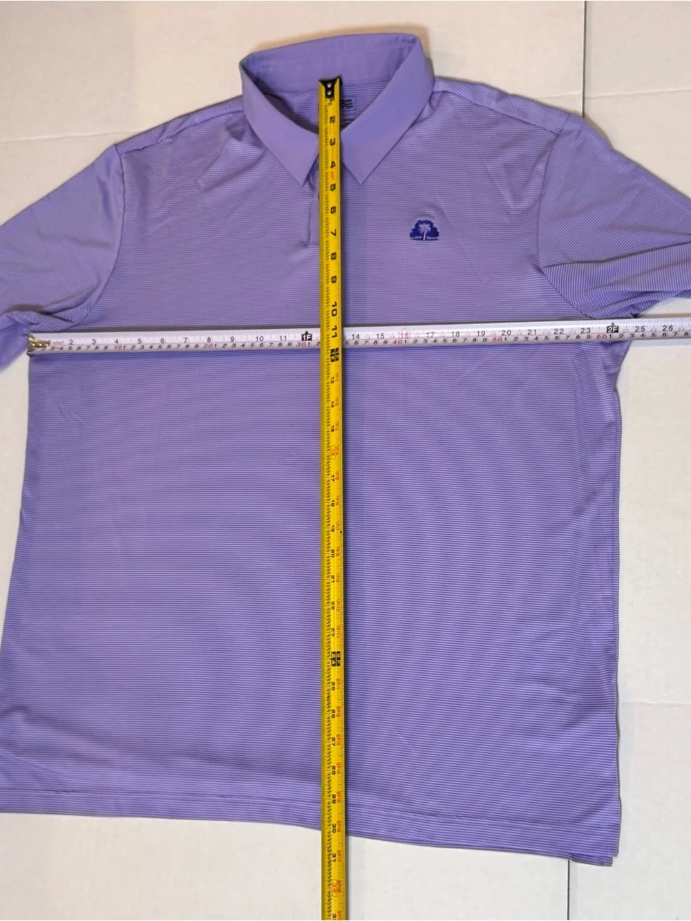 Adidas May River Golf Club Palmetto Bluff Men's XL Purple Performance Polo Shirt
